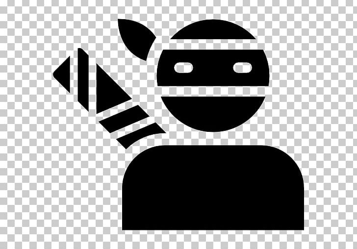 Computer Icons Ninja PNG, Clipart, Area, Black, Black And White, Brand, Cartoon Free PNG Download