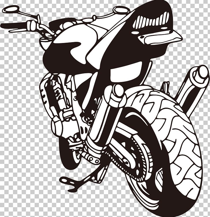 Car Motorcycle Wall Decal Sticker PNG, Clipart, Bicycle, Black, Cartoon Motorcycle, Graphic Design, Monochrome Free PNG Download