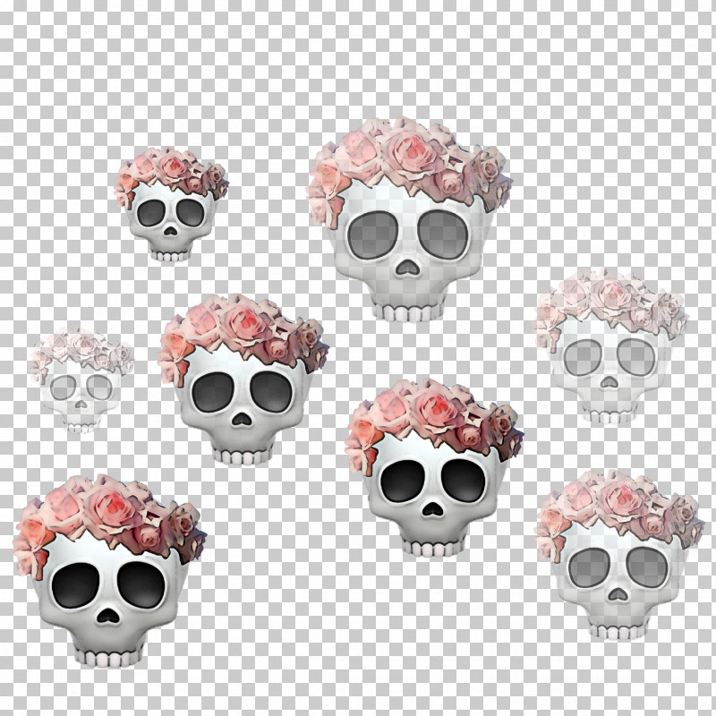 Skull Bone Pink Head Silver PNG, Clipart, Bone, Head, Jaw, Metal, Pink Free PNG Download