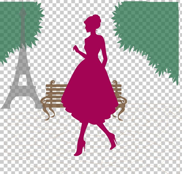 Paris Photo Silhouette PNG, Clipart, Business Woman, Download, Elegant, Elegant Vector, Euclidean Vector Free PNG Download