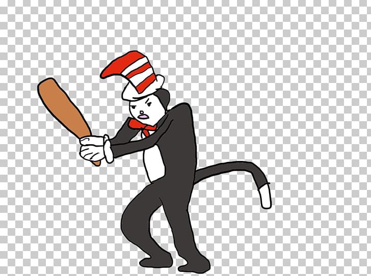 The Cat In The Hat Mammal YouTube PNG, Clipart, Animals, Art, Baseball, Bat, Cartoon Free PNG Download