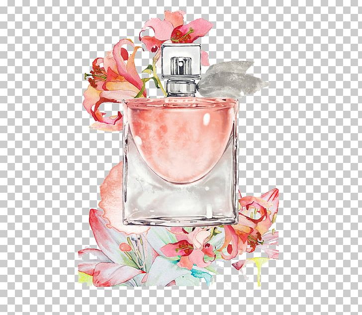Perfume Watercolor Painting Illustration PNG, Clipart, Cartoon, Cosmetics, Encapsulated Postscript, Flower, Hand Free PNG Download