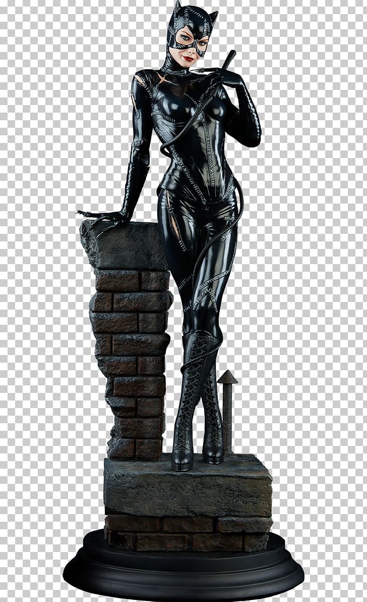 catwoman batpod statue