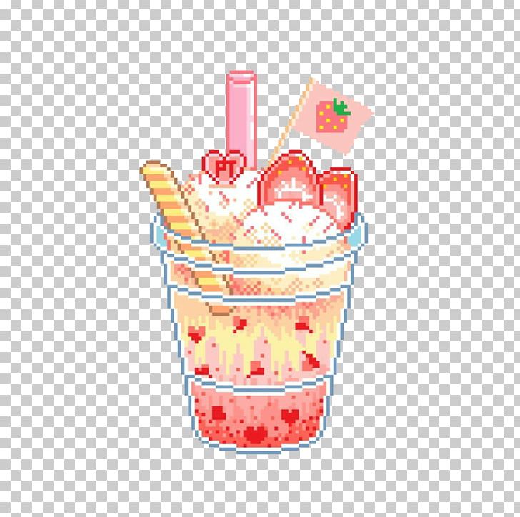 Fizzy Drinks Ice Cream Float Sundae Pixel Art PNG, Clipart, Baki, Cholado, Cream, Dairy Product, Dessert Free PNG Download
