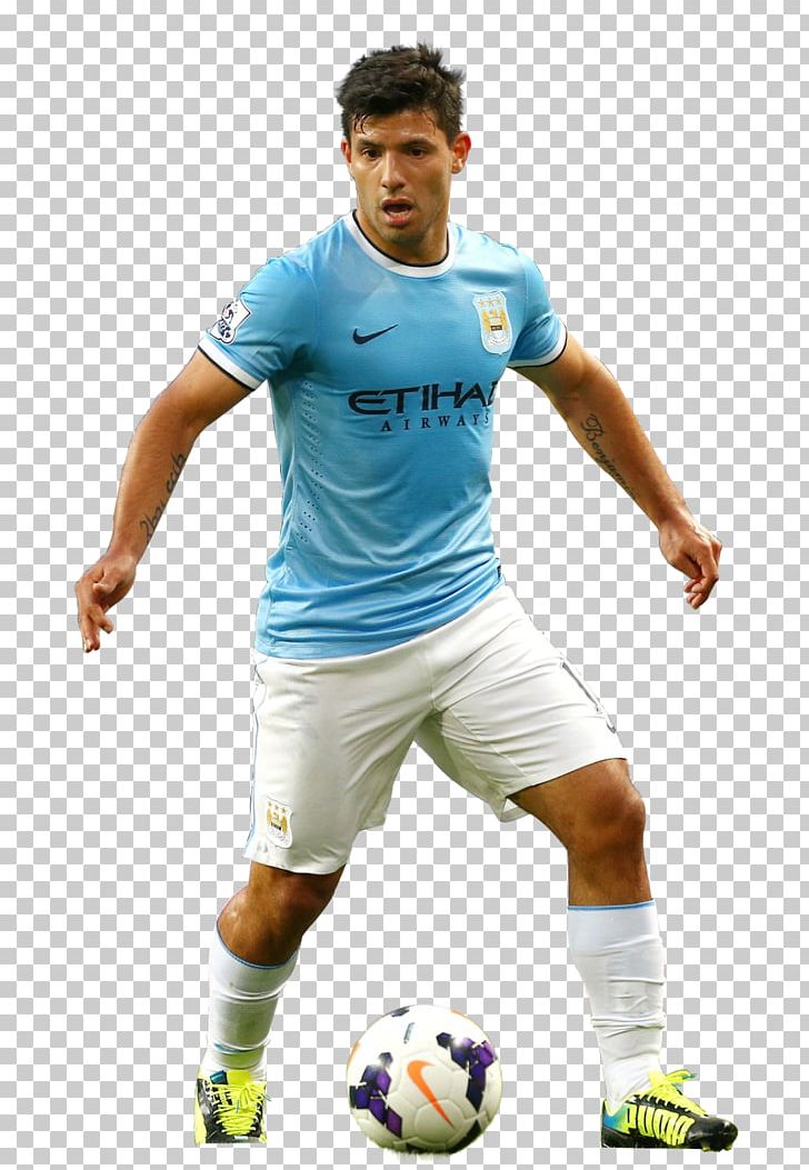 Sergio Agüero Manchester City F.C. Manchester United F.C. Premier League Leicester City F.C. PNG, Clipart, Ball, Clothing, Ero, Everton Fc, Football Free PNG Download