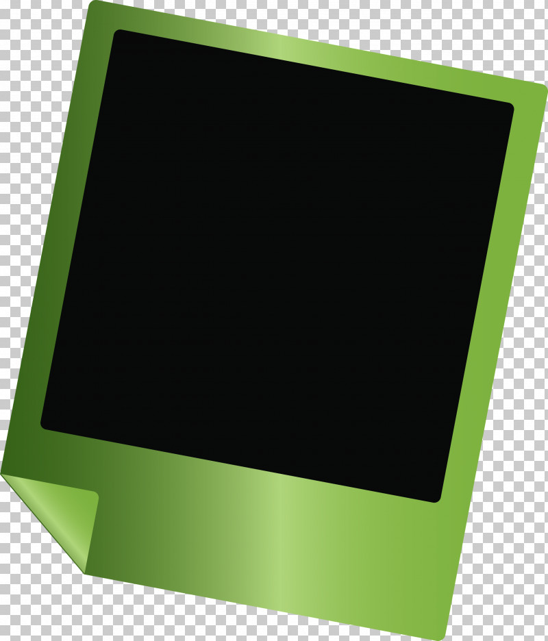 Polaroid Frame PNG, Clipart, Angle, Computer, Computer Monitor, Green, Laptop Free PNG Download