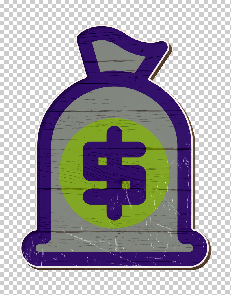 Western Icon Money Bag Icon Money Icon PNG, Clipart, M, Meter, Money Bag Icon, Money Icon, Purple Free PNG Download