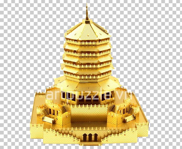 Jigsaw Puzzles Forbidden City Puzz 3D Metal Toy PNG, Clipart, Building, Building Model, Cutting, Forbidden City, Gold Free PNG Download