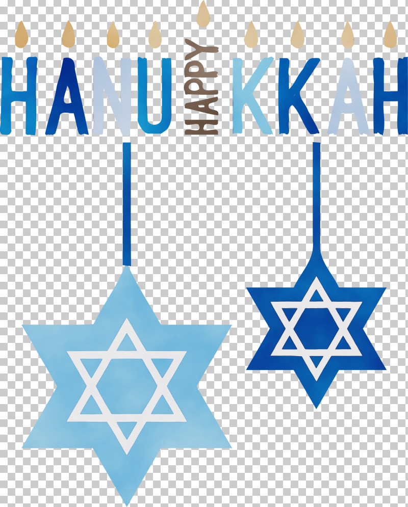 Hanukkah PNG, Clipart, Festival Of Lights, Hanukkah, Jewish Festival, Paint, Star Of David Free PNG Download