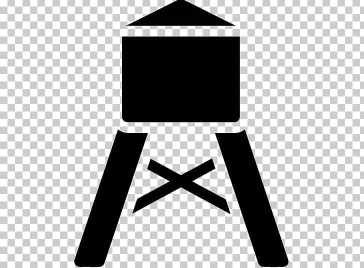 Water Tower Computer Icons PNG, Clipart, Angle, Black, Black And White, Brand, Clip Free PNG Download