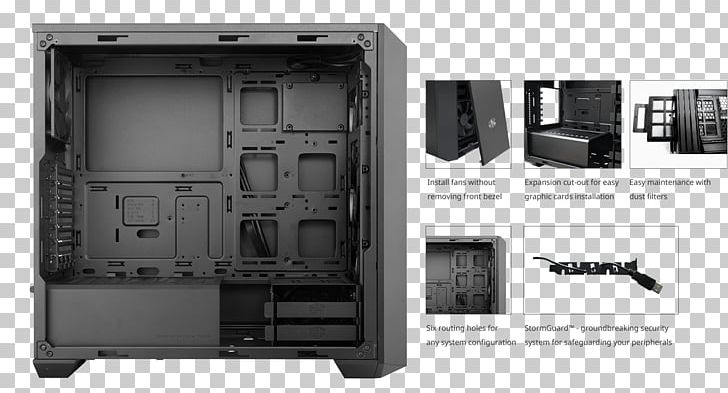 Computer Cases & Housings Power Supply Unit MicroATX Cooler Master PNG, Clipart, Atx, Computer, Cooler, Cooler Master, Cooler Master Masterbox 5 Free PNG Download