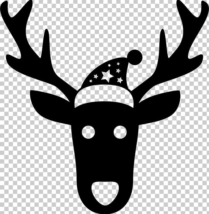 Rudolph Reindeer Santa Claus White-tailed Deer PNG, Clipart,  Free PNG Download