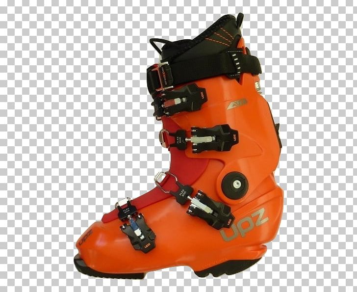 Ski Boots Ski Bindings Shoe Skiing PNG, Clipart, Boot, Carved Leather Shoes, Footwear, Orange, Outdoor Shoe Free PNG Download