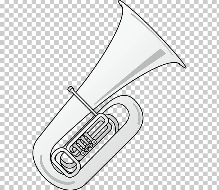 Types Of Trombone Tuba Mellophone Saxhorn Euphonium PNG, Clipart, Alto Horn, Black And White, Brass Instrument, Brass Instruments, Euphonium Free PNG Download