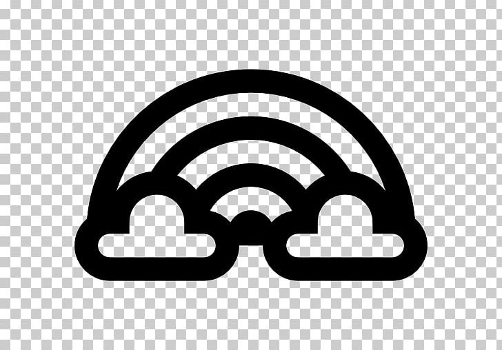 Computer Icons Rainbow Nature Cloud PNG, Clipart, Area, Atmosphere Of Earth, Black, Black And White, Brand Free PNG Download