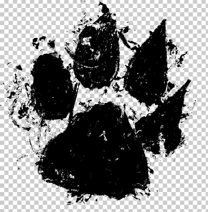 Printing Paw Dog PNG, Clipart, Animals, Black, Black And White, Canvas Print, Computer Wallpaper Free PNG Download