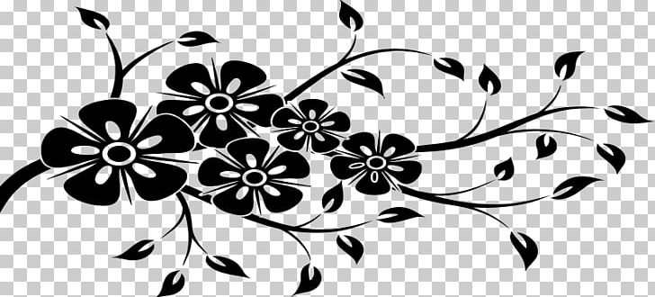 Floral Design PNG, Clipart, Art, Black, Black And White, Branch, Computer Icons Free PNG Download