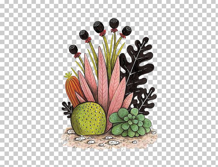 Cactaceae Watercolor Painting Succulent Plant Illustration PNG, Clipart, Cactus Garden, Color, Combination, Cushion, Cylindropuntia Free PNG Download