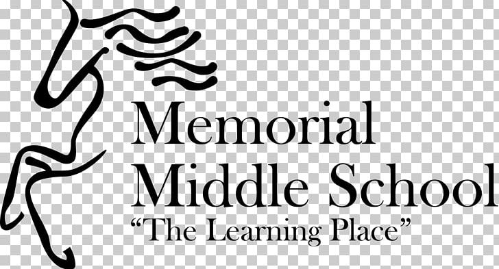 Memorial Middle School National Secondary School School District PNG, Clipart, Black And White, Brand, Calligraphy, Education Science, Englishlanguage Learner Free PNG Download