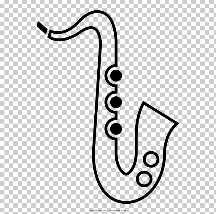 Drawing Saxophone Black And White Painting PNG, Clipart, 1 July, Black And White, Body Jewelry, Coloring Book, Drawing Free PNG Download