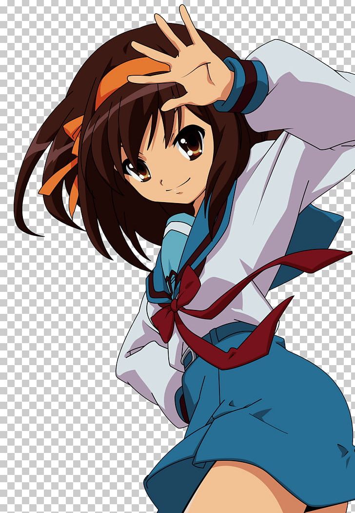 Mikuru Asahina Kyon Haruhi Suzumiya Yuki Nagato Anime Png Clipart Images, Photos, Reviews