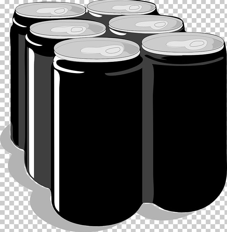 Beer Fizzy Drinks Beverage Can PNG, Clipart, Alcoholic Drink, Beer, Beverage Can, Black And White, Cylinder Free PNG Download