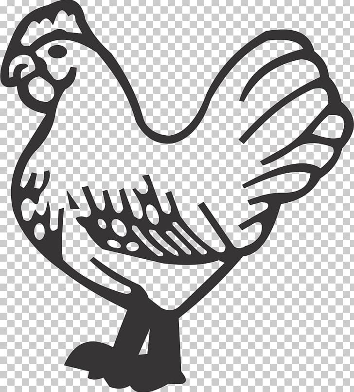 Rooster Chicken Line Art PNG, Clipart, Animals, Art, Artwork, Beak, Bird Free PNG Download