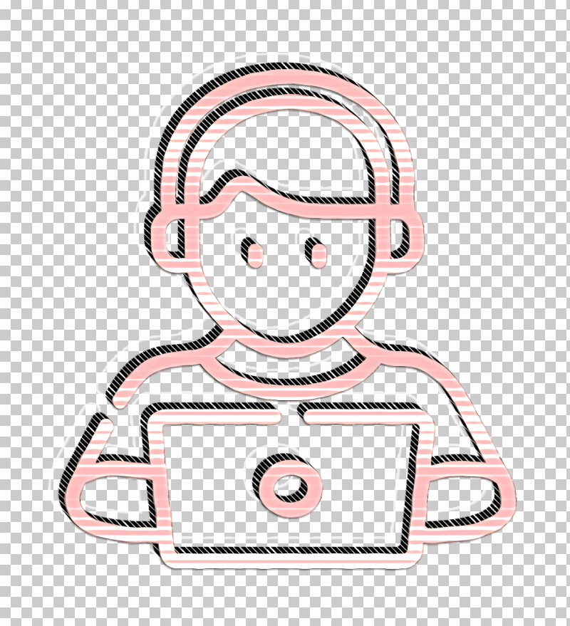 User Icon Online Learning Icon Listening Icon PNG, Clipart, Cartoon, Geometry, Headgear, Line, Listening Icon Free PNG Download