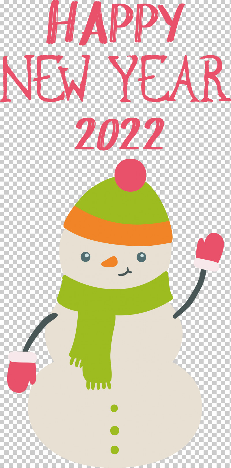 2022 New Year Happy New Year 2022 PNG, Clipart, Behavior, Cartoon, Character, Christmas Day, Happiness Free PNG Download