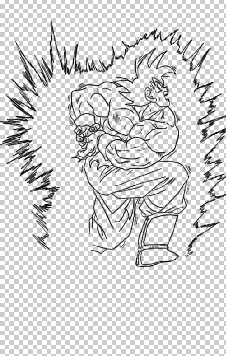 Line Art Goku Gohan Vegeta Drawing PNG, Clipart, Angle, Area, Arm, Art, Artwork Free PNG Download