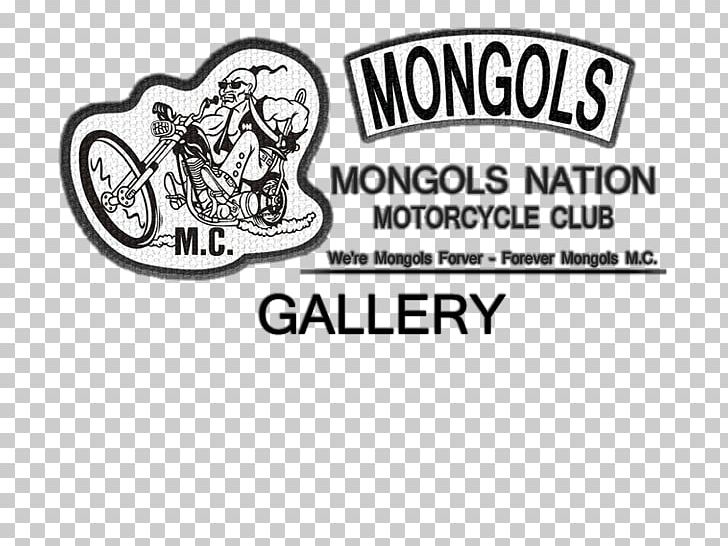 Logo Brand Mongols Motorcycle Club Recreation Font PNG, Clipart, Animal, Area, Black And White, Brand, Car Club Free PNG Download