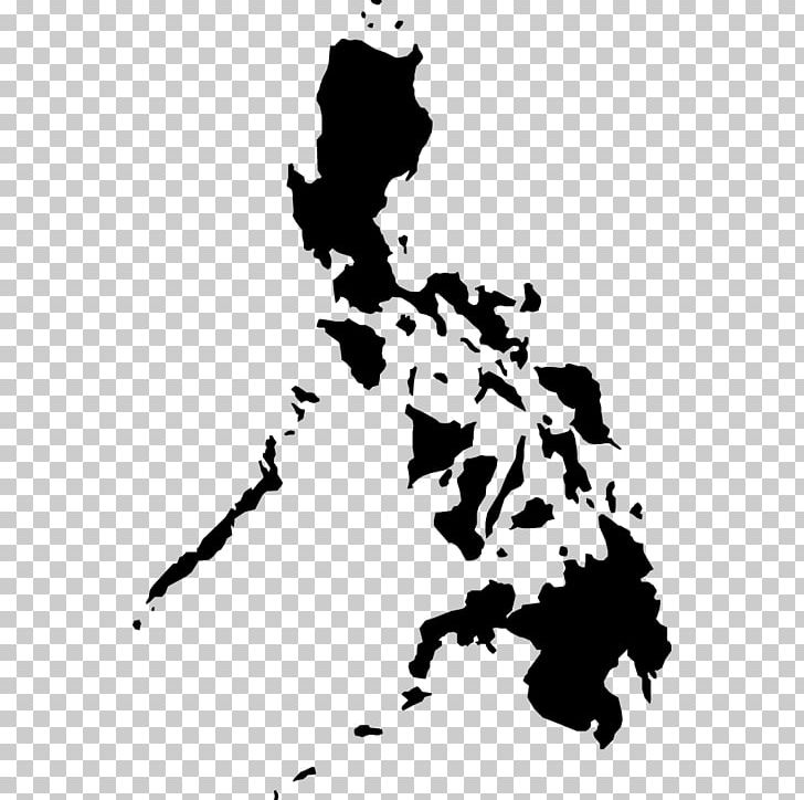 Philippines Map Silhouette PNG, Clipart, Animals, Art, Black, Black And White, Branch Free PNG Download