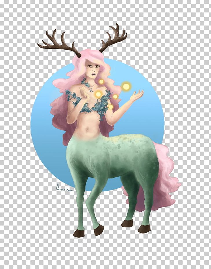 Deer Centaur Woman Legendary Creature PNG, Clipart, Antler, Art, Centaur, Christmas Ornament, Deer Free PNG Download
