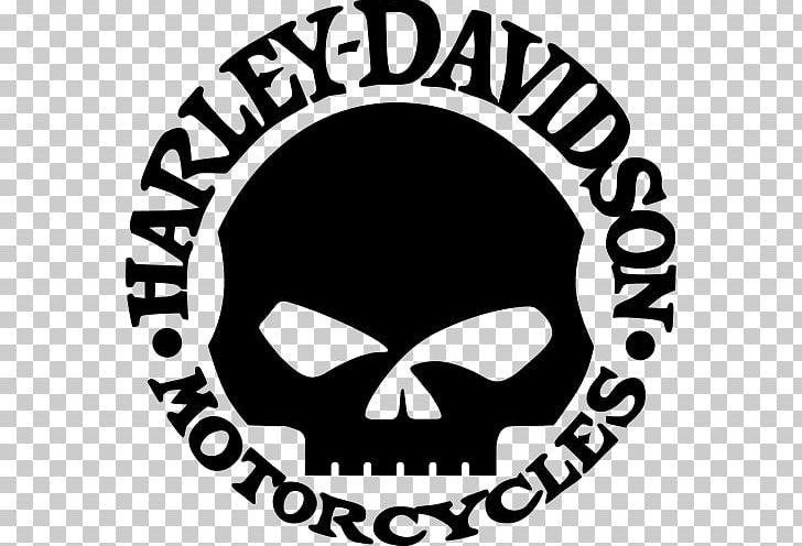 Harley-Davidson Logo Motorcycle PNG, Clipart, 1 Cycle Center Harleydavidson, Area, Black And White, Bone, Brand Free PNG Download