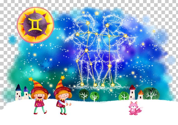 Constellation Gemini Aries Aquarius Libra PNG, Clipart, Cartoon, Child, Christmas Decoration, Computer Wallpaper, Fictional Character Free PNG Download