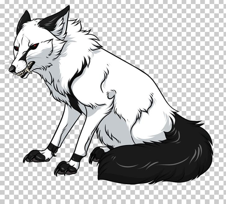 Gray Wolf Domesticated Red Fox Drawing Line Art PNG, Clipart, Angry Fox, Animals, Art, Artwork, Black And White Free PNG Download