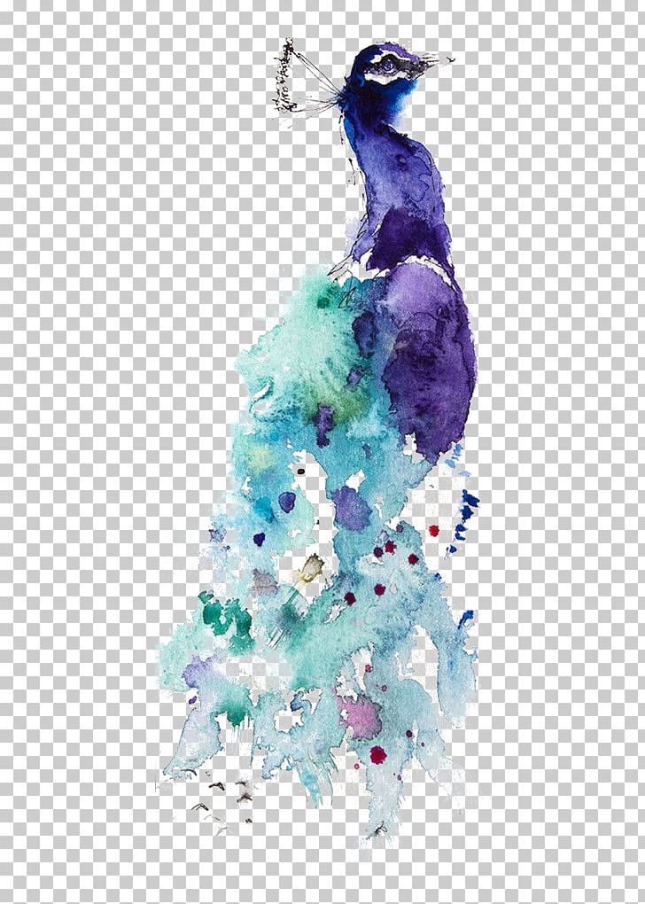 Watercolor Painting Peafowl Drawing Art PNG, Clipart, Animal, Animals, Art, Art Museum, Arts Free PNG Download