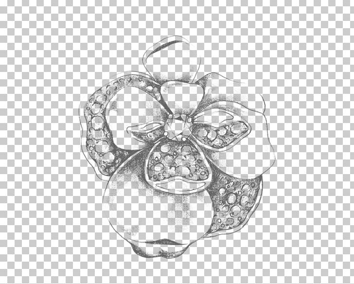 Locket Brooch Silver Drawing Material PNG, Clipart, Black And White, Body Jewellery, Body Jewelry, Brooch, Croquis Free PNG Download