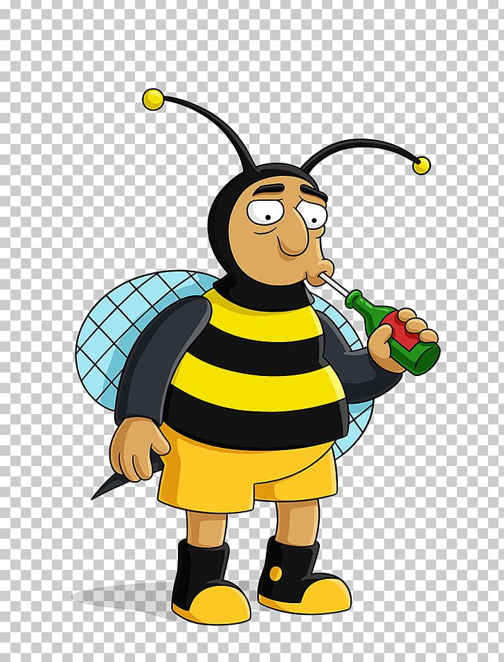 Bumblebee Man Comic Book Guy Otto Mann Homer Simpson Lionel Hutz PNG, Clipart, Animation, Art, Artwork, Bee, Bumblebee Man Free PNG Download