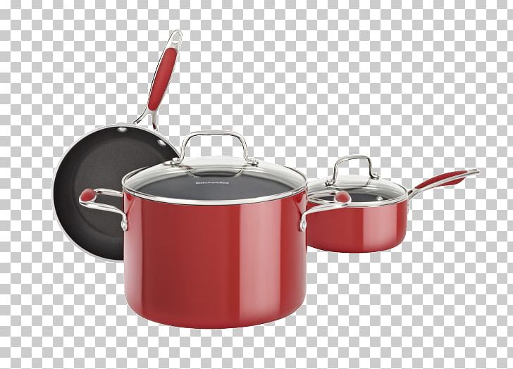 Cookware Non-stick Surface Frying Pan KitchenAid Circulon PNG, Clipart, Casserola, Circulon, Coating, Cookware, Cookware And Bakeware Free PNG Download