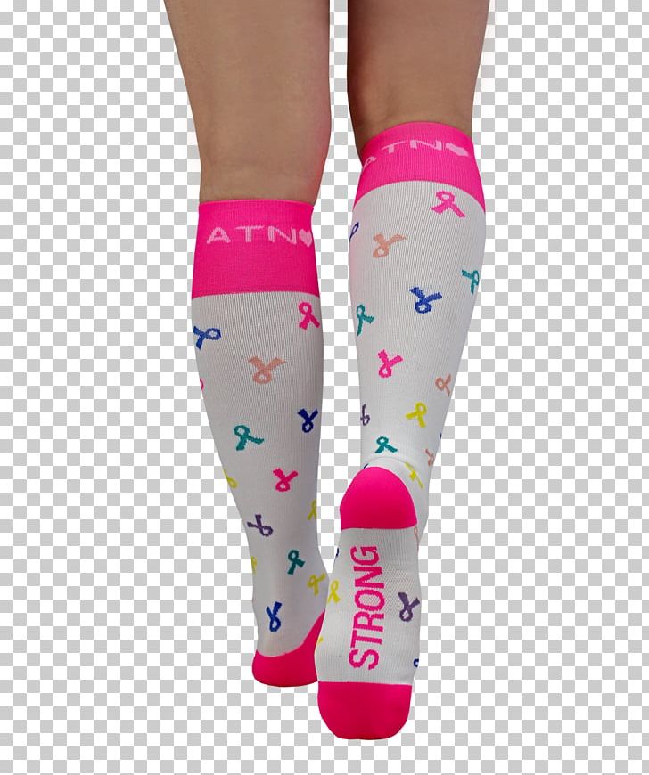 Sock T-shirt Knee Highs Compression Stockings PNG, Clipart, Ankle, Atn, Breast Cancer Awareness, Calf, Clothing Free PNG Download
