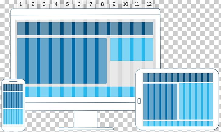Responsive Web Design Grid Page Layout Column PNG, Clipart, Area, Art, Blue, Brand, Column Free PNG Download