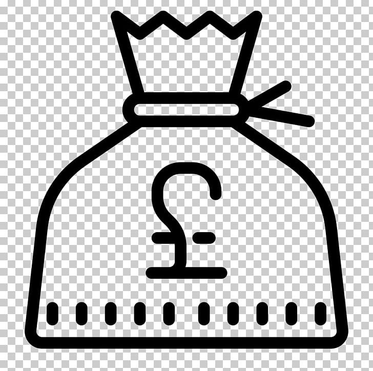 Money Bag Computer Icons Coin Pound Sterling PNG, Clipart, Area, Bag, Bank, Banknote, Black And White Free PNG Download