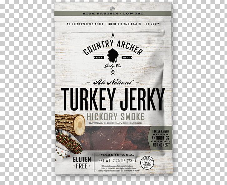 Jerky Turkey Meat Country Archer Smoking PNG, Clipart, Beef, Beef Jerky, Brand, Country Archer, Flavor Free PNG Download