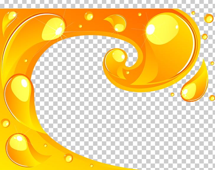 Liquid Yellow Drop Oil PNG, Clipart, Area, Beautifully Vector, Circle, Download, Droplet Free PNG Download