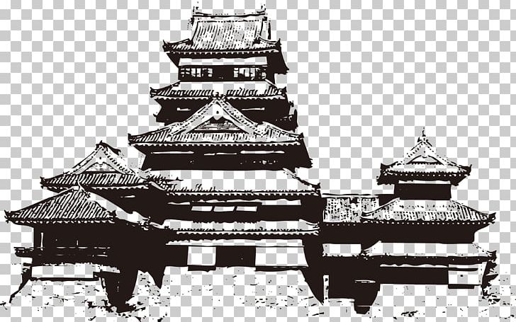 Matsumoto Castle Japanese Castle No Japanese Architecture PNG, Clipart, Ancient Japan, Architecture, Black And White, Brand, Building Free PNG Download