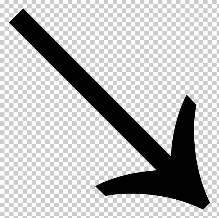 Arrow Computer Icons Unicode PNG, Clipart, Angle, Arrow, Black, Black And White, Character Free PNG Download