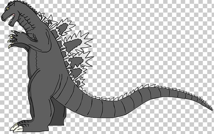 Super Godzilla Kaiju PNG, Clipart, Art, Black And White, Concept Art, Dinosaur, Dragon Free PNG Download