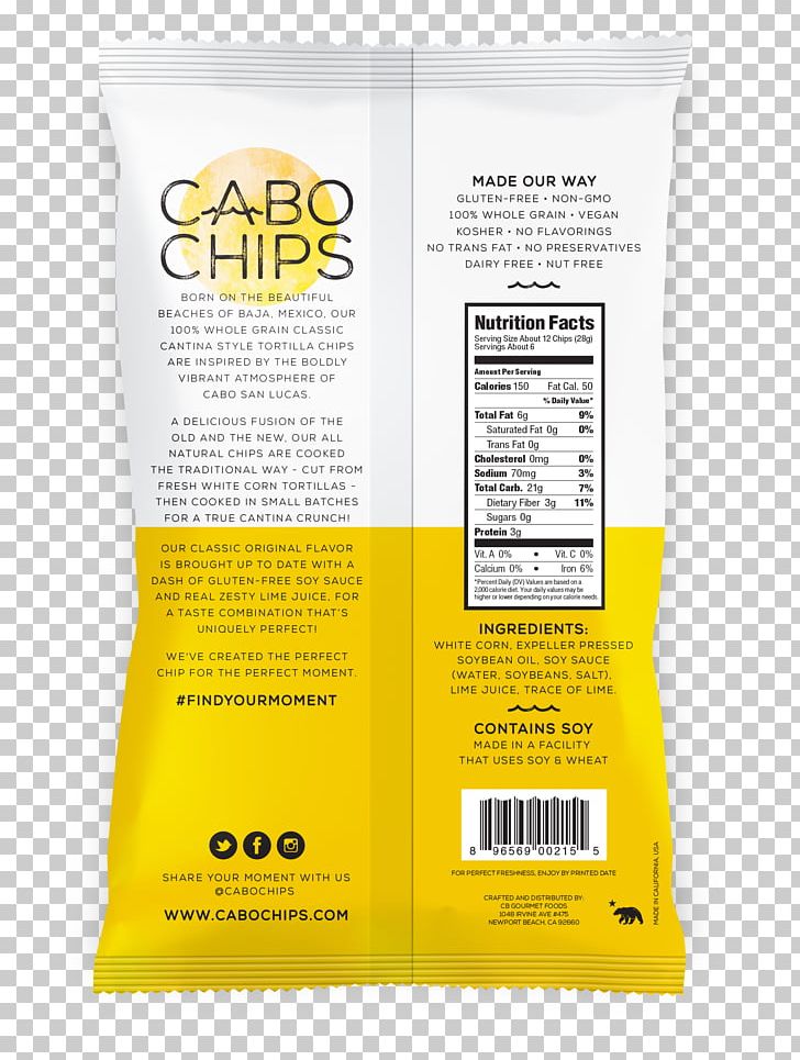 Cabo San Lucas Salsa Corn Tortilla Hummus Tortilla Chip PNG, Clipart, Bag, Blue Corn, Brand, Cabo San Lucas, Chips Free PNG Download