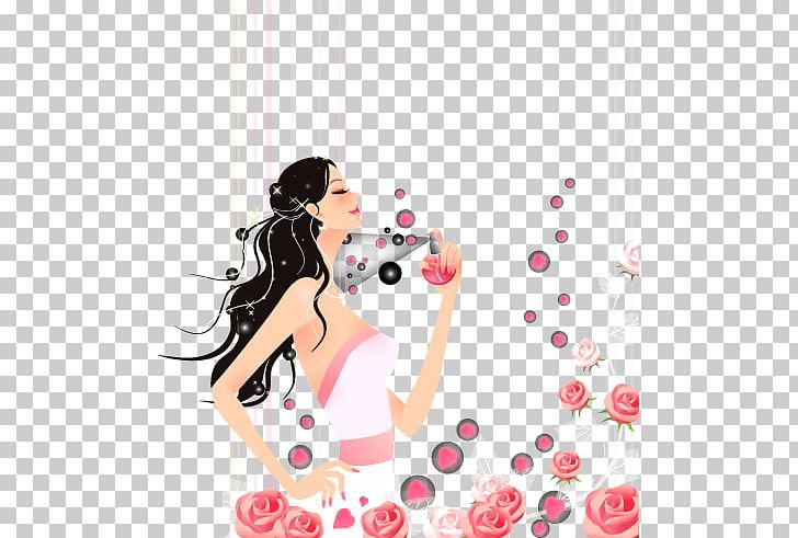 Long Hair Illustration PNG, Clipart, Cartoon, Cartoon Characters, Cosmetology, Encapsulated Postscript, Fashion Free PNG Download